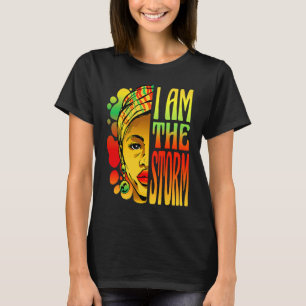 Camiseta Estilo de headgear típico da África, mulher BHM