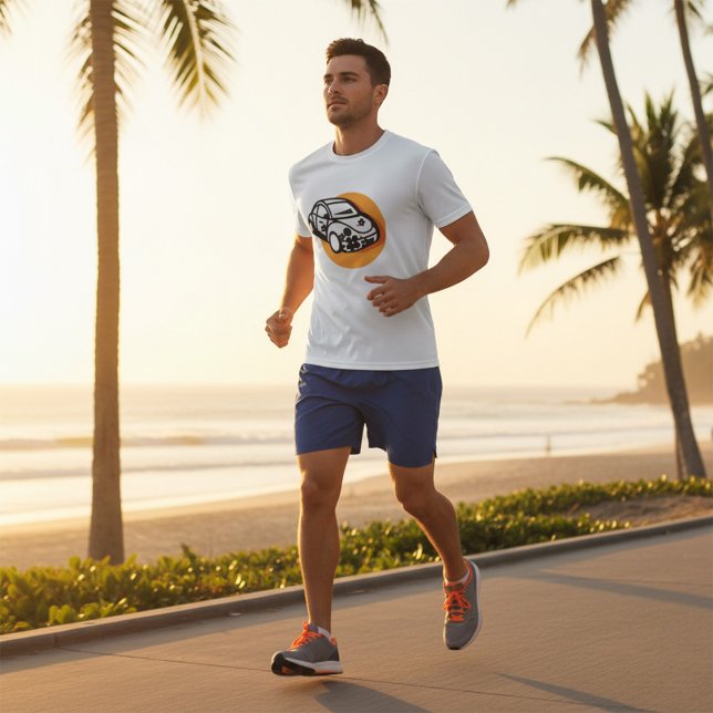 Camiseta Estilo de Hippie Cute do Carro de Potência da Flor (Criador carregado)