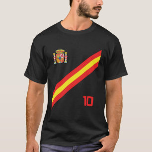 Camiseta Estilo de Jersey da espanha Espana Barcelona Madri