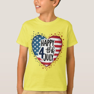 Camiseta Estilo de Liberdade: Designs de Slogan dos EUA