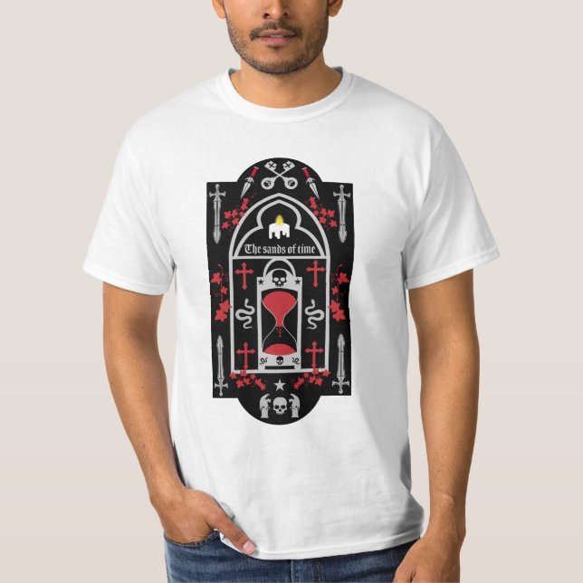 Camiseta Estilo de Moda Gótica (Frente)