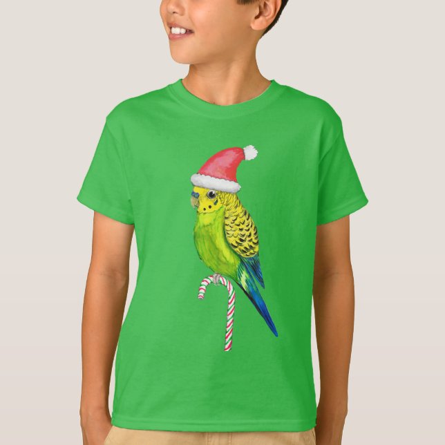 Camiseta Estilo de Natal do Orçamento (Frente)