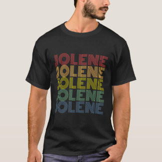 Camiseta Estilo de Padrão do Wordmark Jolene