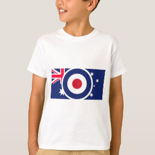 Camiseta Estilo de Patinete Alvo da Austrália Roundel