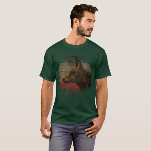 CAMISETA ESTILO DE PINTURA DE FOX VINTAGE