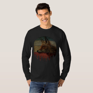 CAMISETA ESTILO DE PINTURA DE FOX VINTAGE