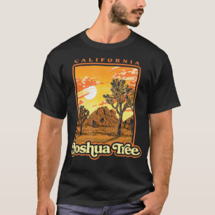 Camiseta Estilo de Poster WPA do Parque Nacional do Joshua 