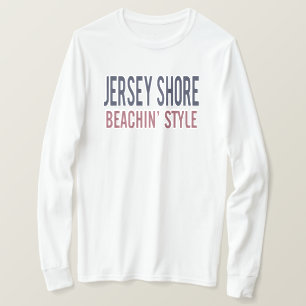 Camiseta Estilo de Praia de Jersey Shore