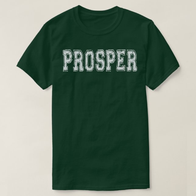 Camiseta Estilo de Prosper (Frente do Design)