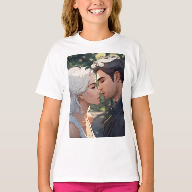 Camiseta estilo de quadrinhos (Frente)