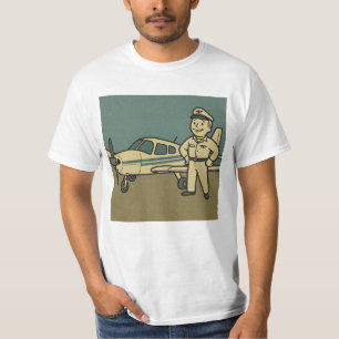 Camiseta estilo de queda de arqueiro de piper