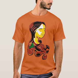 Camiseta Estilo de registro de vinheta de arte retrorreflec