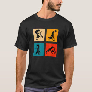 Camiseta Estilo De Retro Bmx Vintage Bmx Pop