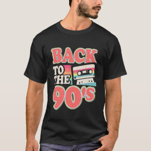 Camiseta Estilo de Retro Cassete Vintage 90s