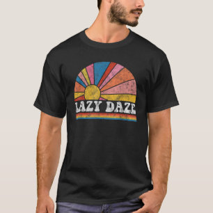 Camiseta Estilo de Retro Vintage Graphic Sunset Summer Lpre