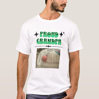 Camiseta Estilo de Retro Vovô Ortoso de Fotografia Personal