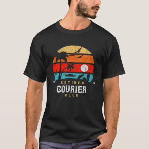 Camiseta Estilo de Retrorização Ideia de Gag Aposentada Cou