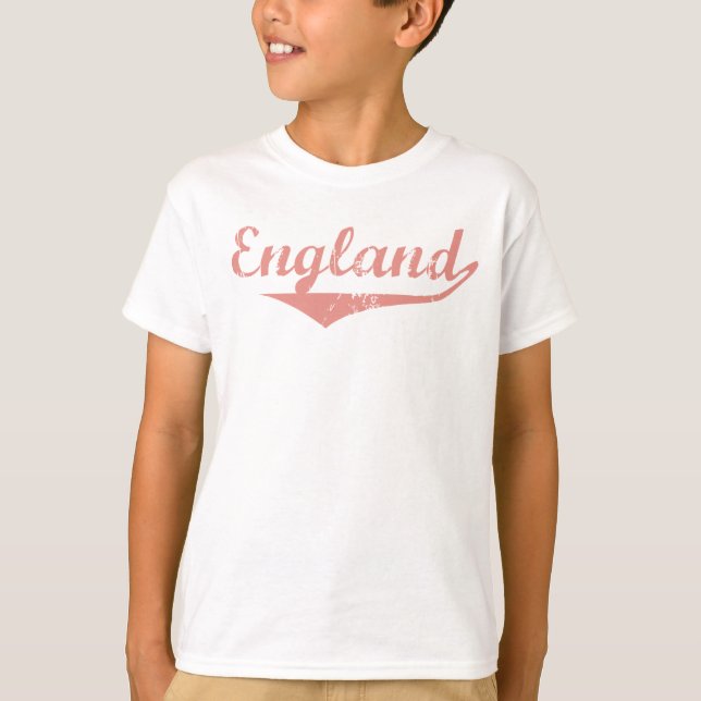 Camiseta Estilo de Revolução da Inglaterra (Frente)