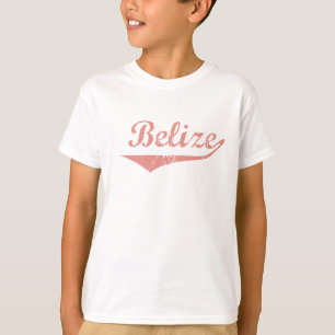 Camiseta Estilo de Revolução do Belize
