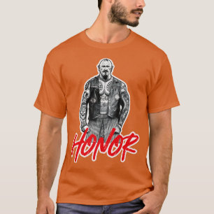 Camiseta Estilo de rua Honorário Rocker