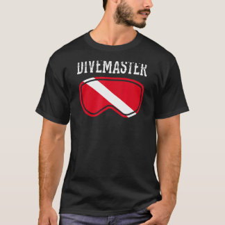 Camiseta Estilo de Sinalizador de Mergulho de Instrutor de 
