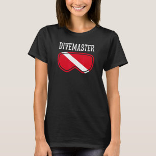 Camiseta Estilo de Sinalizador de Mergulho de Instrutor de