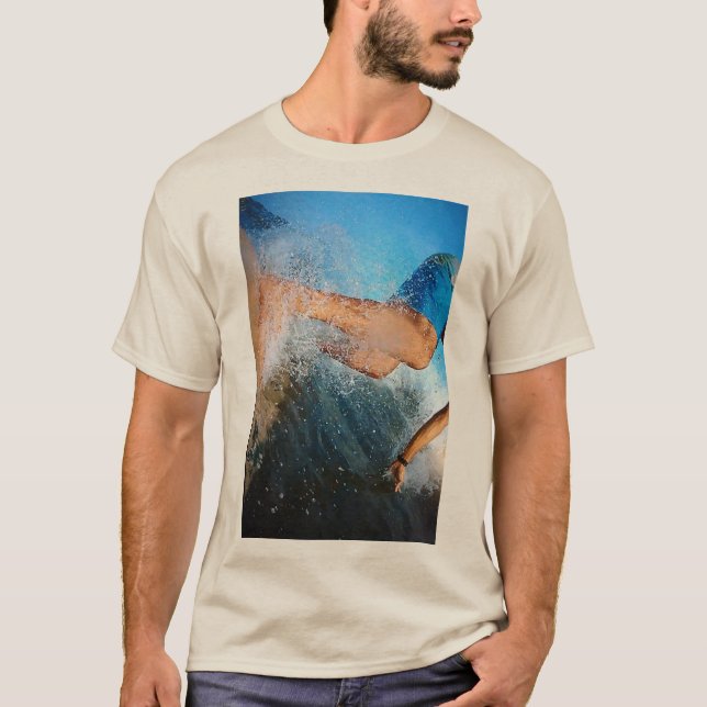 Camiseta Estilo de surfe (Frente)