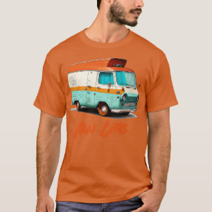 Camiseta Estilo de Thrift Van Life - Design