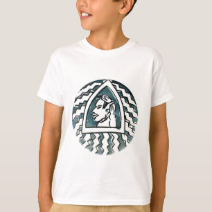 Camiseta Estilo de Triângulo Azul de Hakuna Matata.png