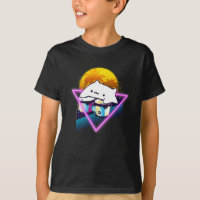Estilo de Ultrasson Vaporwave do Bongo Cat Retro 8