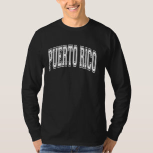 Camiseta Estilo de Variação Diária Porto Rico 1