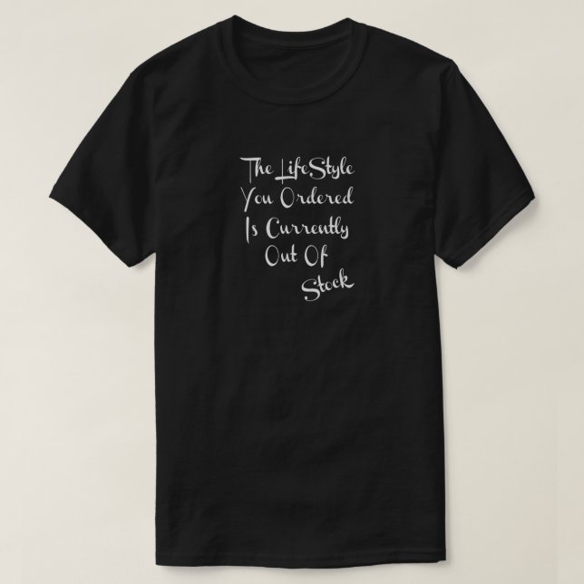 Camiseta Estilo de Vida (Frente do Design)