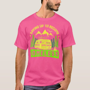 Camiseta Estilo de Vida Acampamento de Madeira Canoando Hik