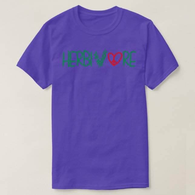 Camiseta Estilo de vida baseado na planta vegetariana veget (Frente do Design)