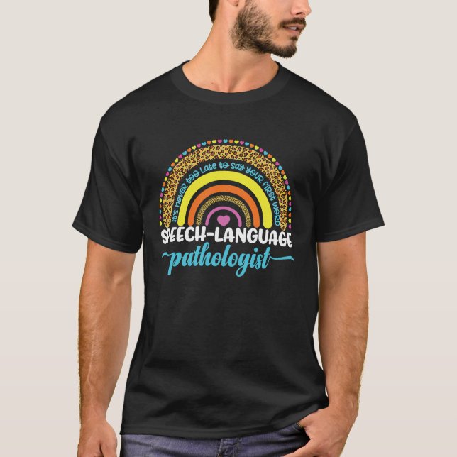 Camiseta Estilo de vida clássico de Fonoaudiólogo SLP (Frente)