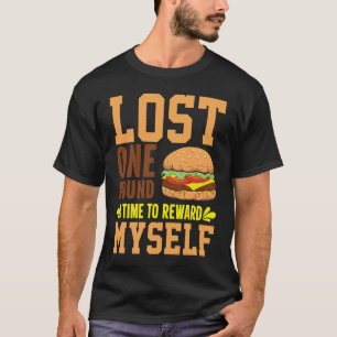 Camiseta Estilo de Vida Comilão Hambúrguer Divertido Fast F
