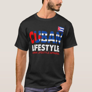 Camiseta Estilo de vida cubano Homens cubanos mulheres cuba