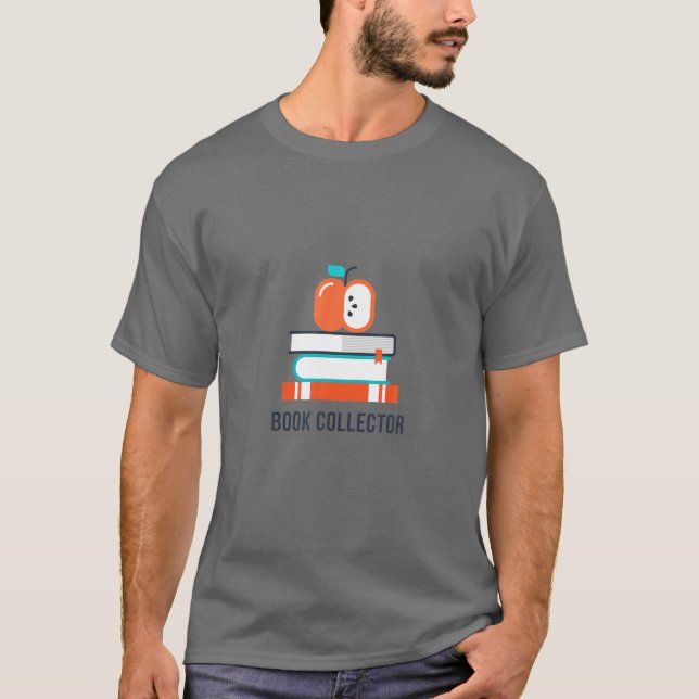 Camiseta Estilo De Vida Da Apple E Livros Coletivos De Livr (Frente)