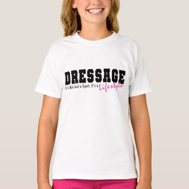 Camiseta Estilo de Vida de Dressage (Frente)
