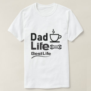 Camiseta – Estilo de Vida do Pai – Melhor Vida – P