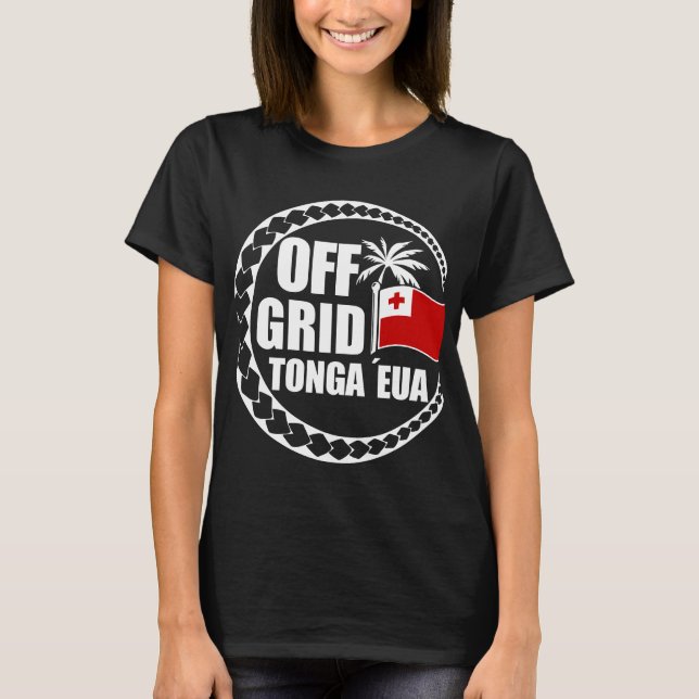 Camiseta Estilo de Vida Tonga Eua Fora da Rede (Frente)