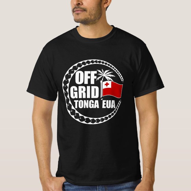Camiseta Estilo de Vida Tonga Eua Fora da Rede (Frente)