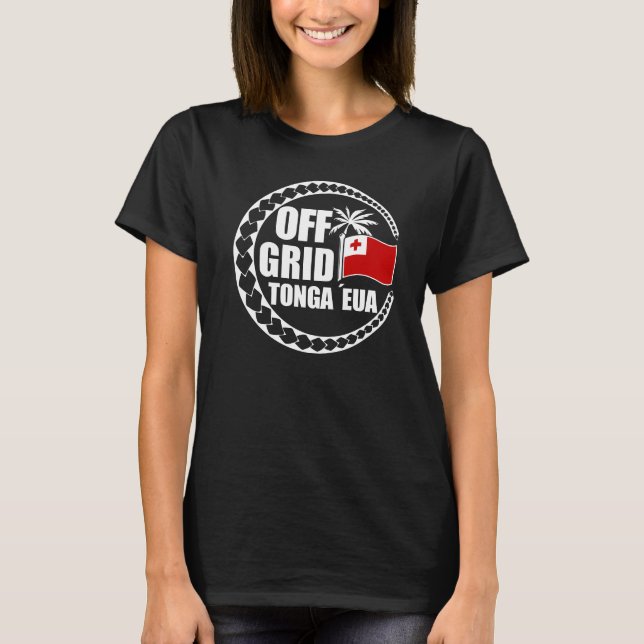 Camiseta Estilo de Vida Tonga Eua Fora da Rede (Frente)