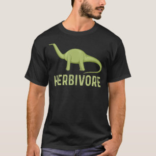 Camiseta Estilo de Vida Vegetariano Engraçado Herbivore Cut