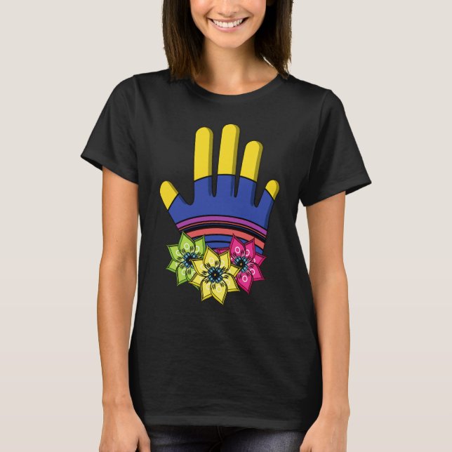 Camiseta Estilo De Vida Zen E Relaxamento Chakras Hasma (Frente)