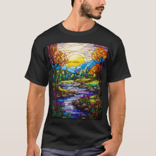 Camiseta Estilo de Vidro Mantido Shenandoah Valley