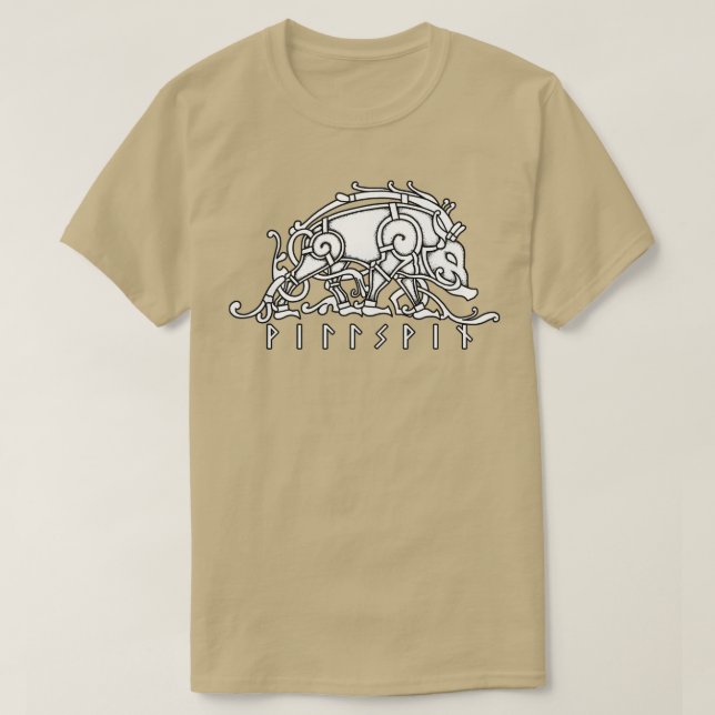 CAMISETA ESTILO DE VILLSVIN RINGERIKE (Frente do Design)