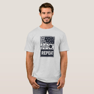 Camiseta estilo de vintage de basquete