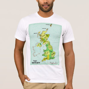 Camiseta Estilo de Vintage - Previsão de Entrega de Ilhas B