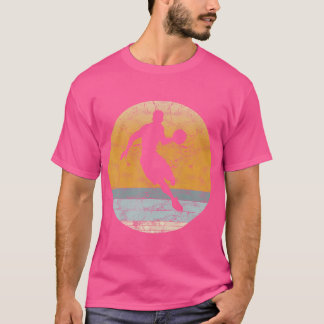 Camiseta Estilo de Vintagem do Basquete Retroativo Presente